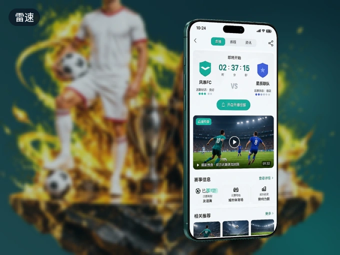 装雷速 APP，精彩比赛不缺席
